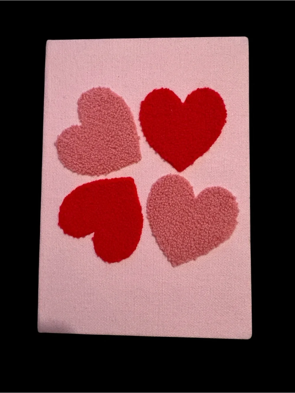 Pink Heart Journal Gift Set Pen Hand Cream Self Care Bundle
